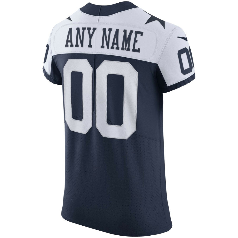 Dallas Cowboys Nike Alternate Vapor Elite Custom Jersey