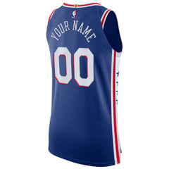 Philadelphia 76ers Custom Authentic Jersey On Sale