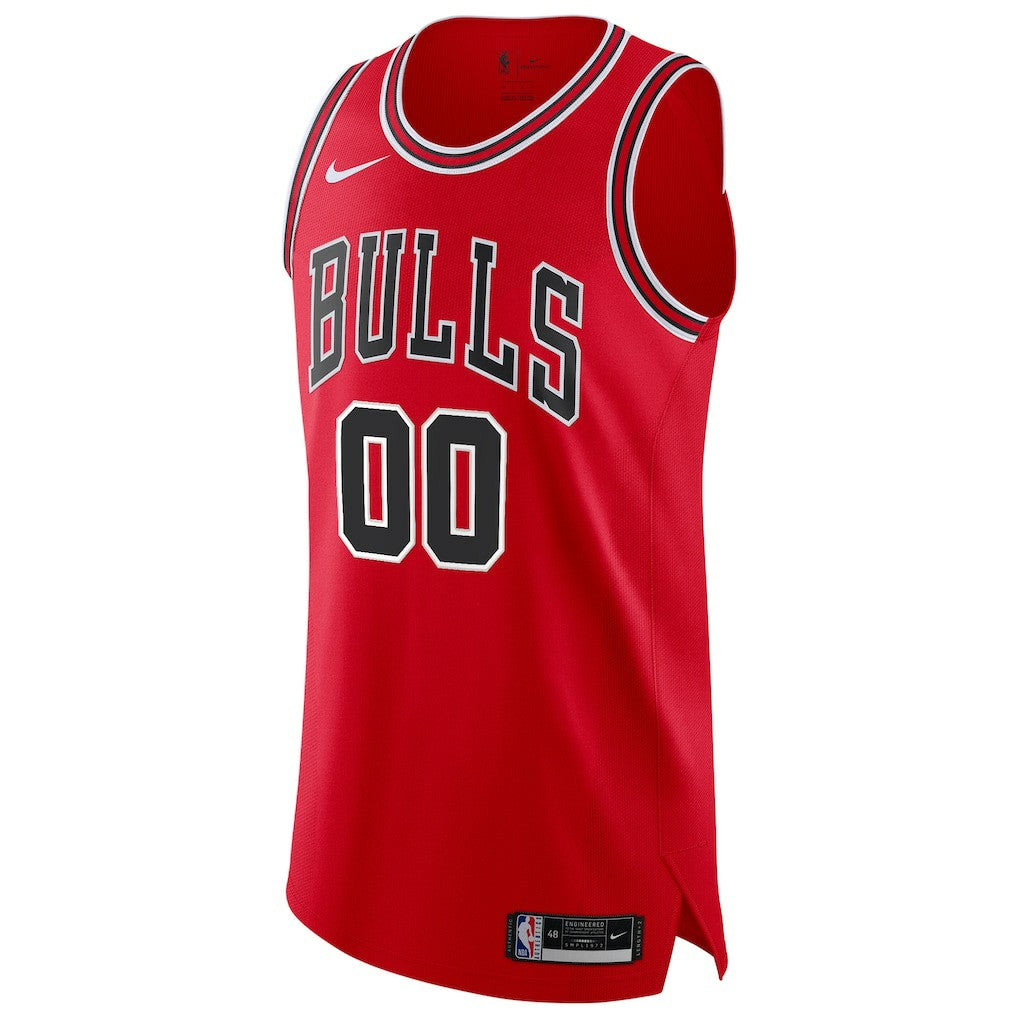 Chicago Bulls Authentic Custom Jersey Red sale Online