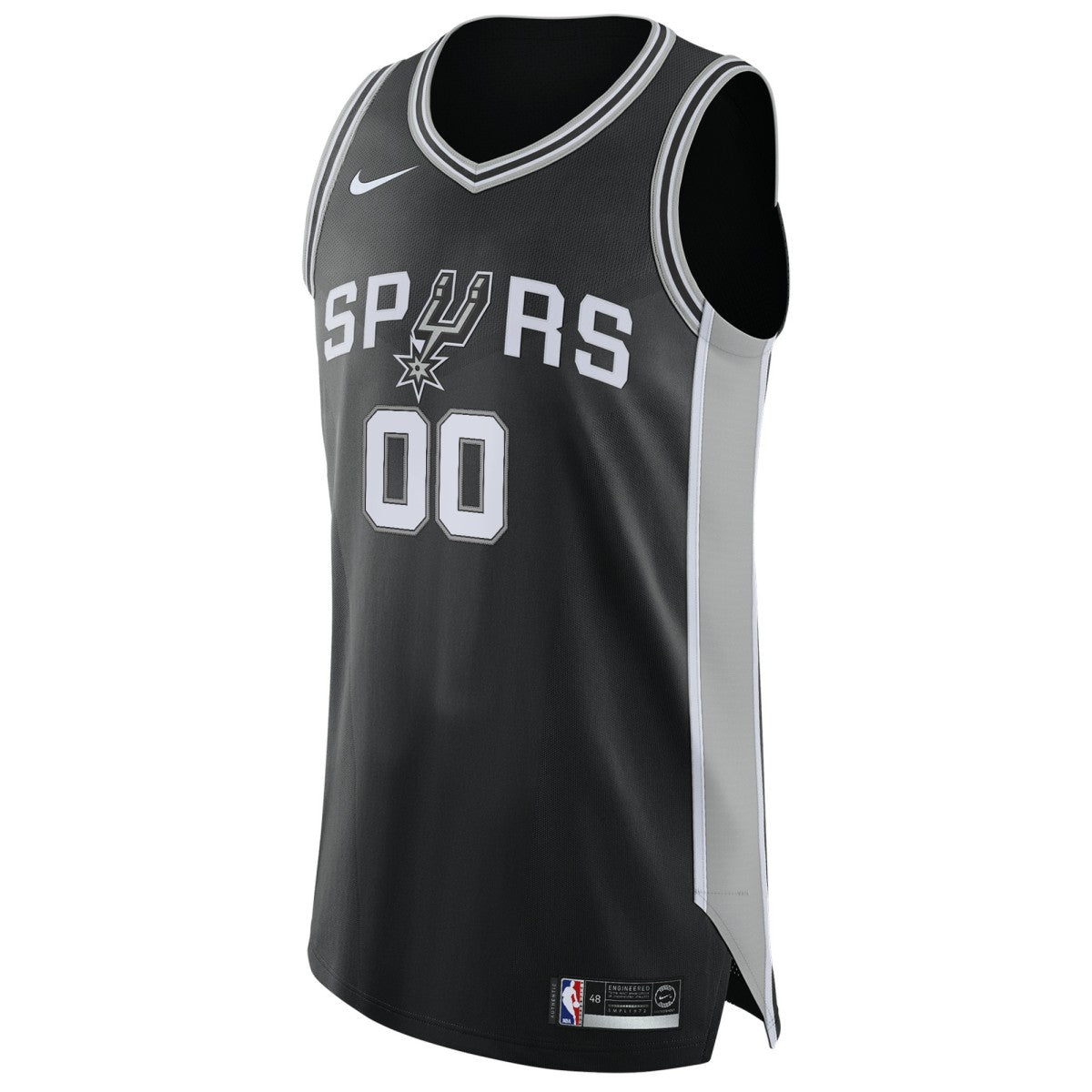 San Antonio Spurs Authentic Custom Jersey Black For Sale