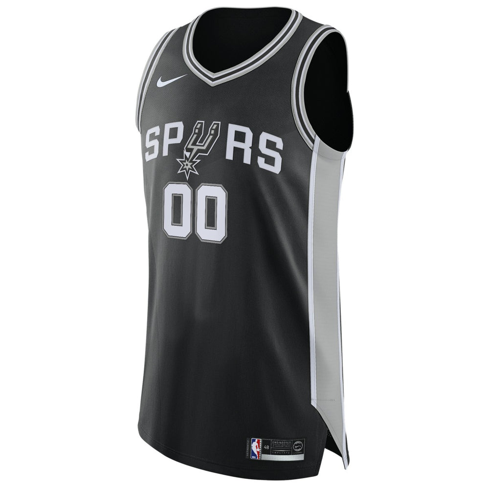 San Antonio Spurs Authentic Custom Jersey Black For Sale