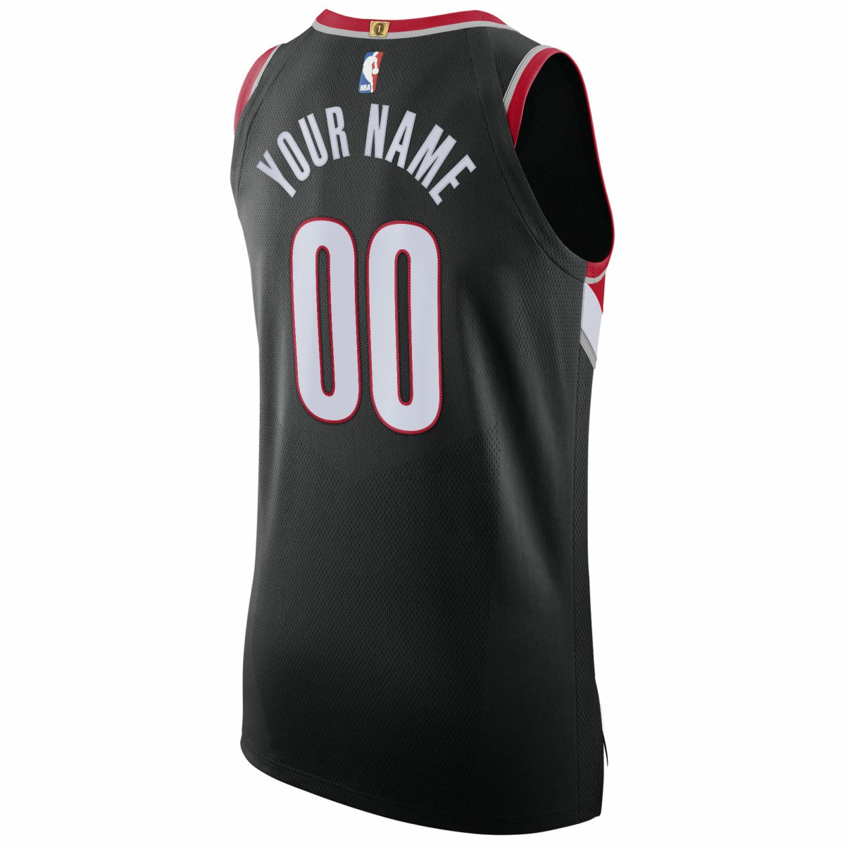 Portland Trail Blazers 2020/21 Authentic Custom Jersey Black On Sale