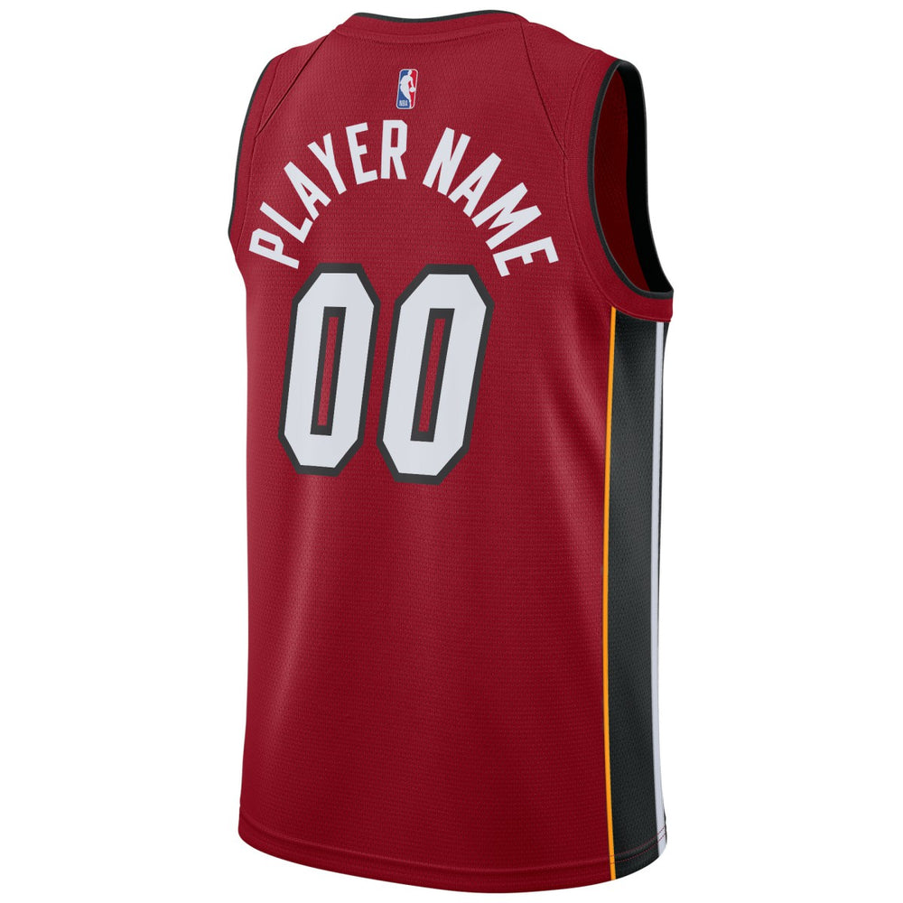 Miami Heat Jordan Brand Swingman Custom Jersey On Sale