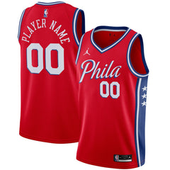 Philadelphia 76ers Jordan Brand Swingman Custom Jersey Online