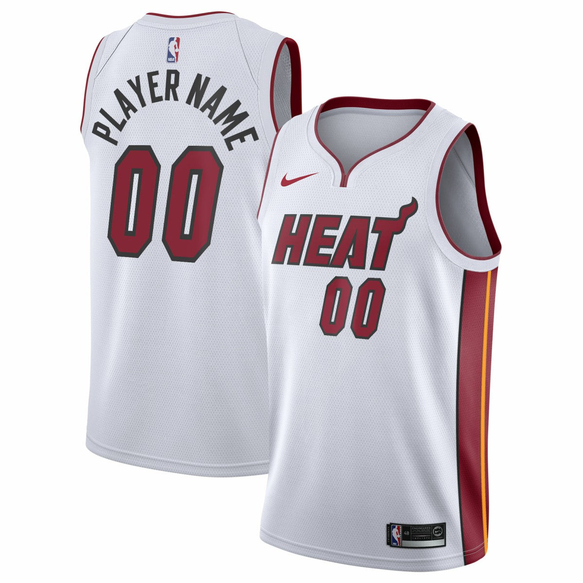 Miami Heat 2020/21 Swingman Custom Jersey Discount