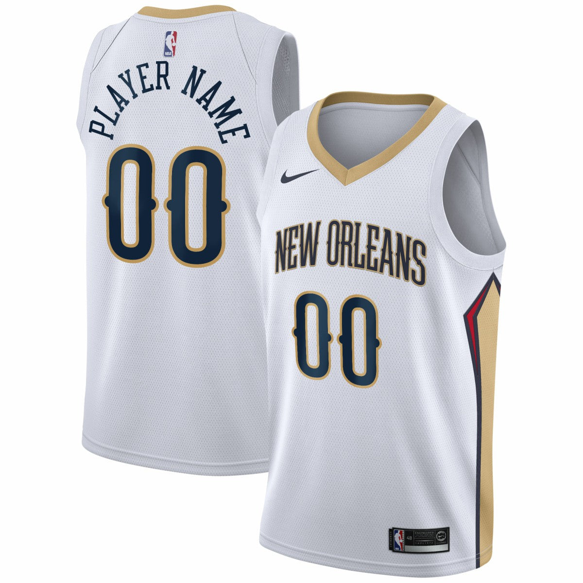 New Orleans Pelicans 2020/21 Swingman Custom Jersey Online
