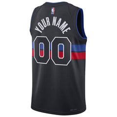 Detroit Pistons Jordan Brand Unisex 2022/23 Swingman Custom Jersey sale On Sale
