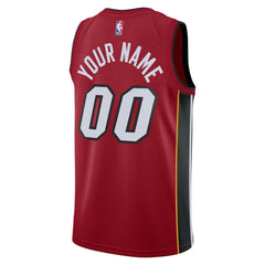 Miami Heat Jordan Brand Unisex 2022/23 Swingman Custom Jersey Outlet