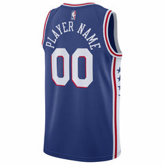 Philadelphia 76ers 2020/21 Swingman Custom Jersey On Sale