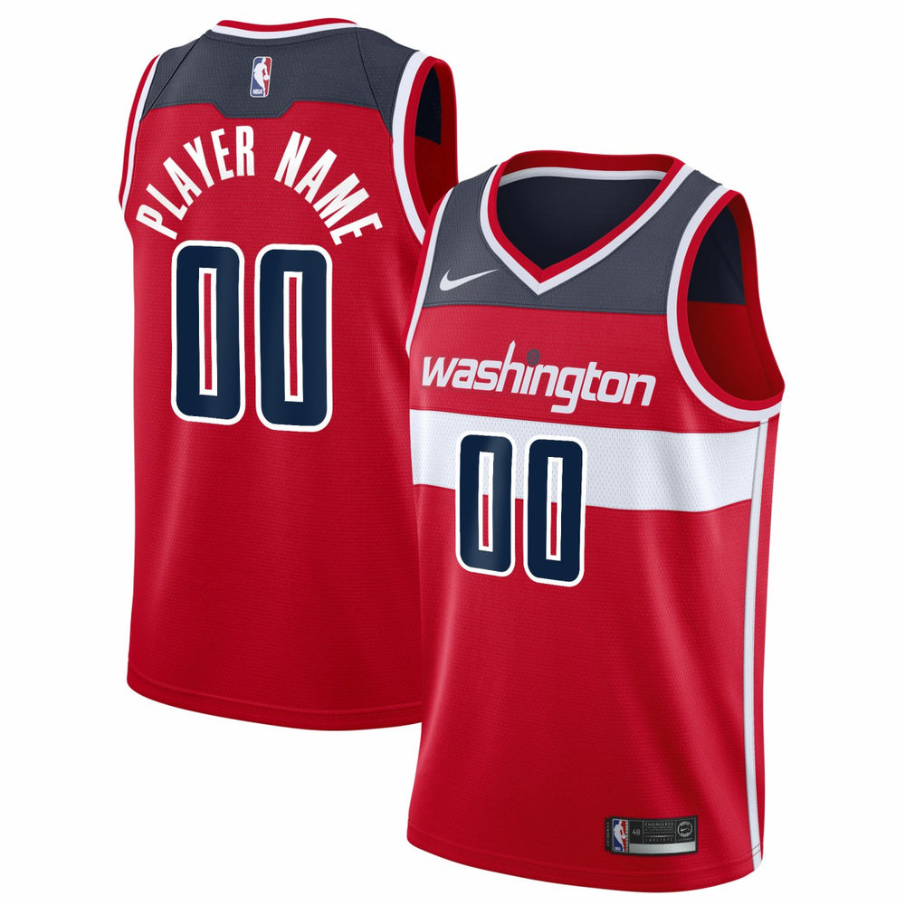 Washington Wizards 2020/21 Swingman Custom Jersey Discount