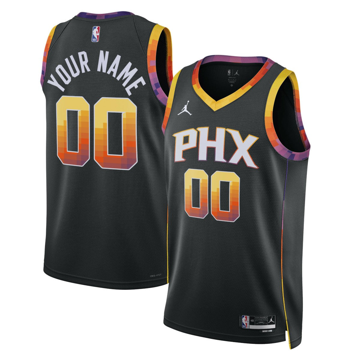 Phoenix Suns Jordan Brand Unisex 2022/23 Swingman Custom Jersey Outlet