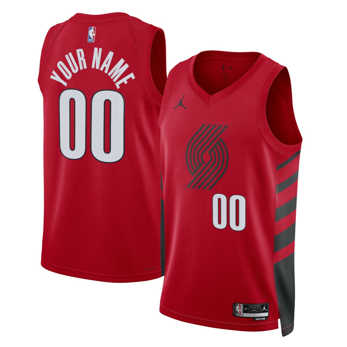 Portland Trail Blazers Jordan Brand Unisex 2022/23 Swingman Custom Jersey Online