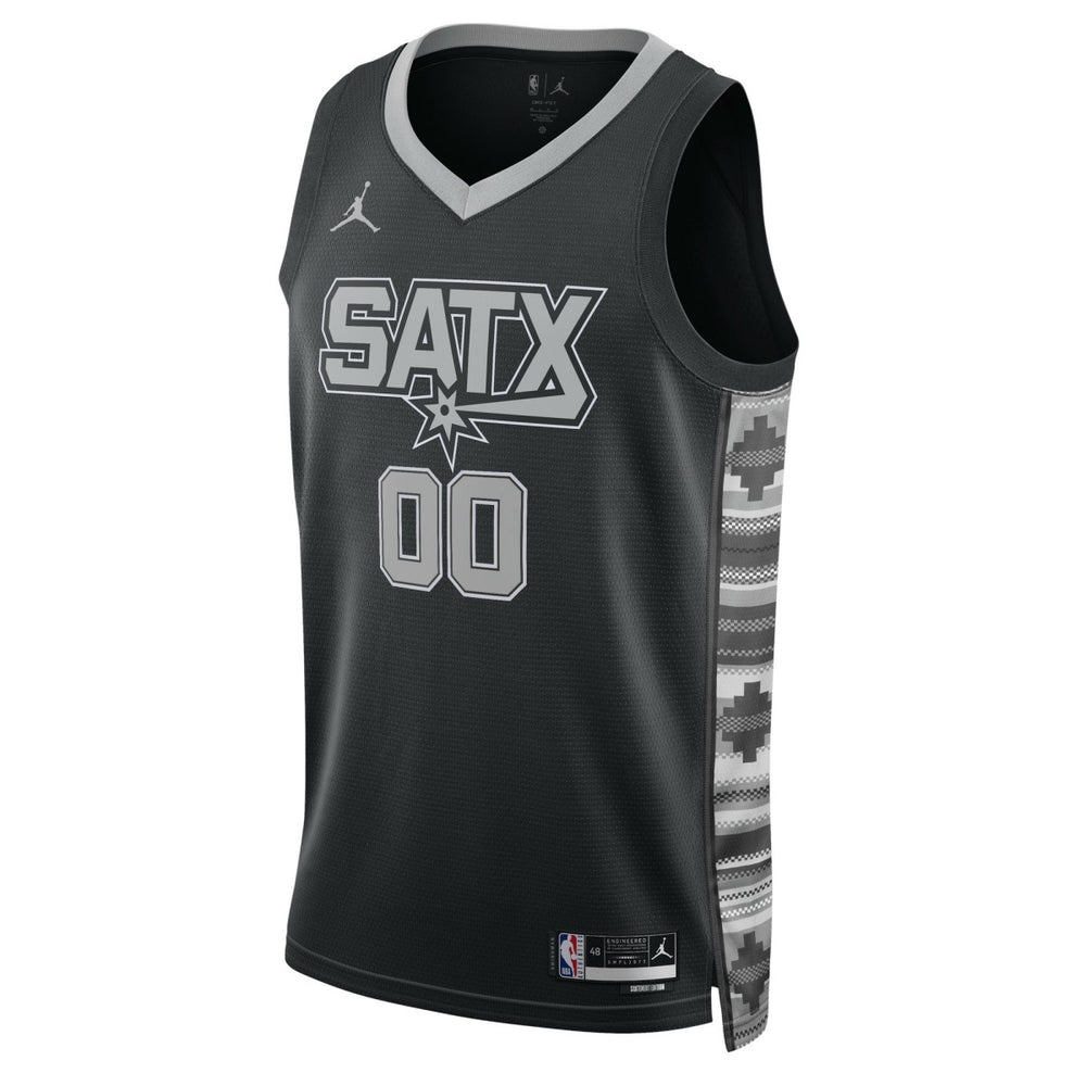 San Antonio Spurs Jordan Brand Unisex 2022/23 Swingman Custom Jersey Outlet