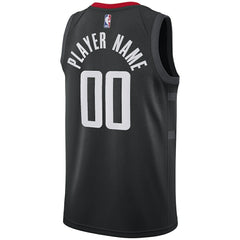 Houston Rockets Swingman Custom Jersey Black On Sale