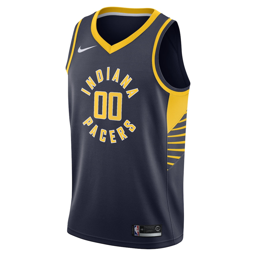 Indiana Pacers Swingman Custom Jersey Navy - Icon Edition