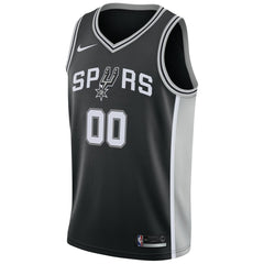 San Antonio Spurs Swingman Custom Jersey Black Online