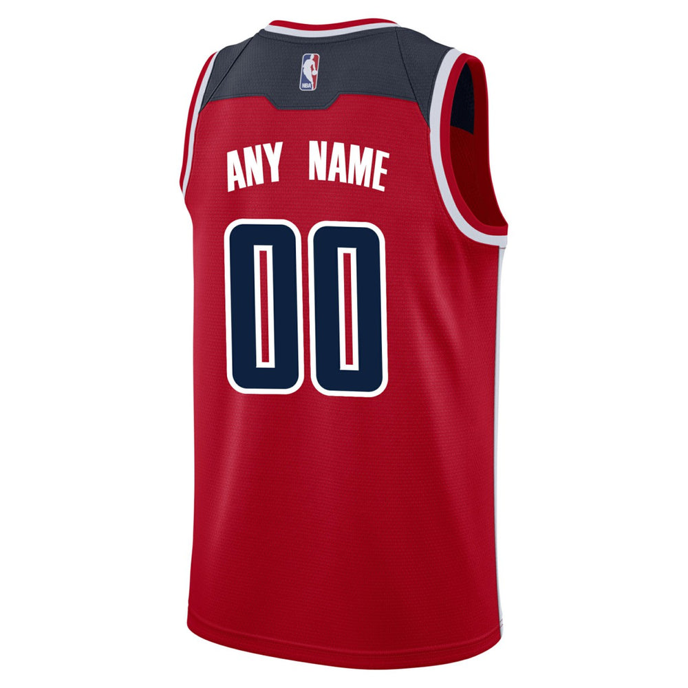 Washington Wizards Swingman Custom Jersey Red Online