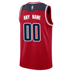 Washington Wizards Swingman Custom Jersey Red Online