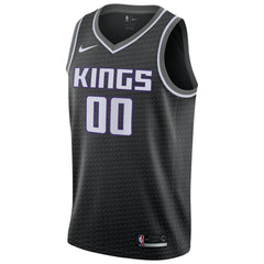 Sacramento Kings Swingman Custom Jersey Black On Sale