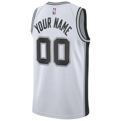 San Antonio Spurs Custom Swingman Jersey White On Sale