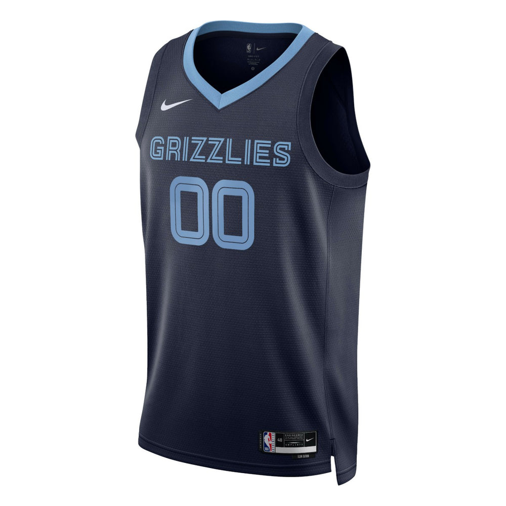 Memphis Grizzlies Unisex Swingman Custom Jersey Navy Discount