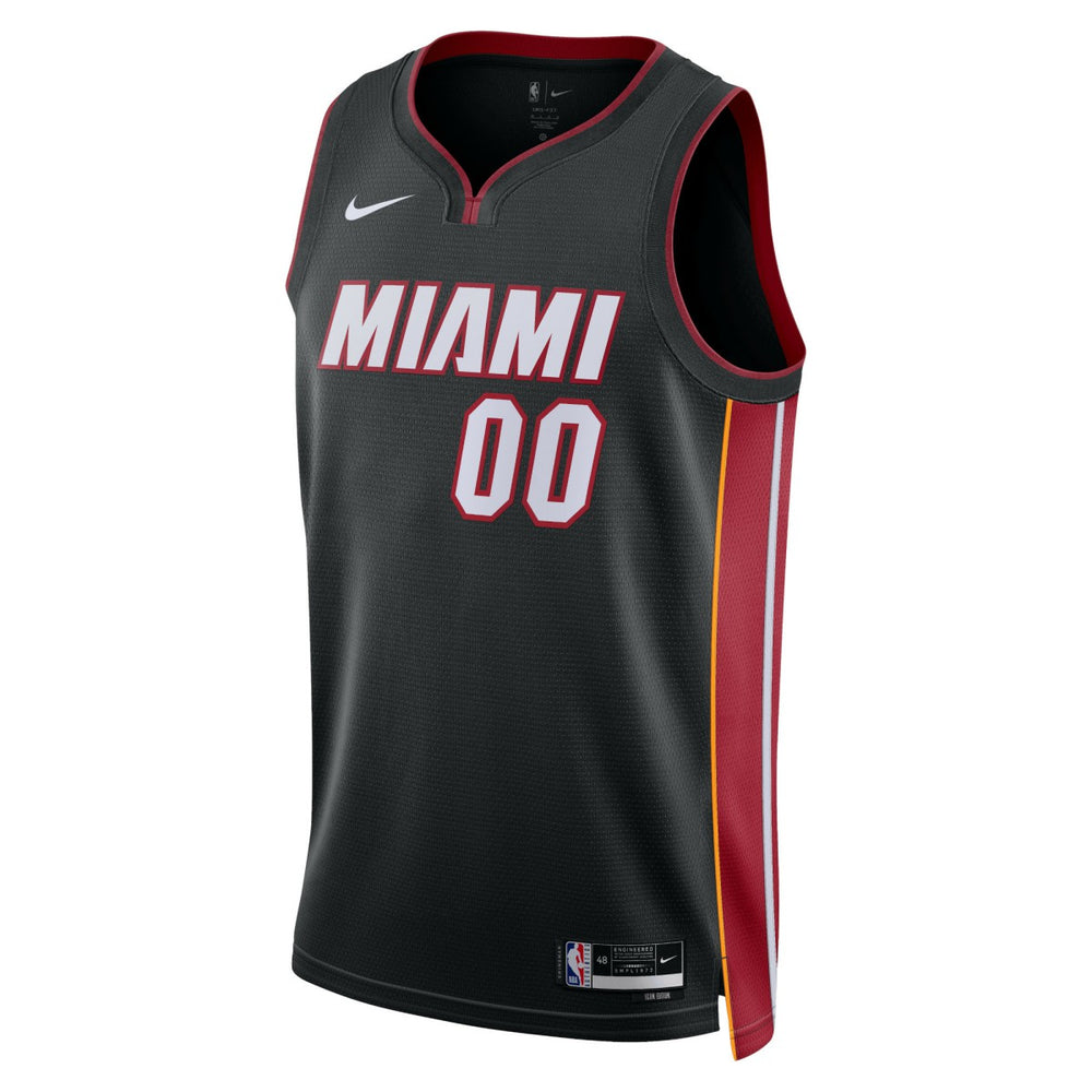 Miami Heat Unisex Swingman Custom Jersey Black Discount