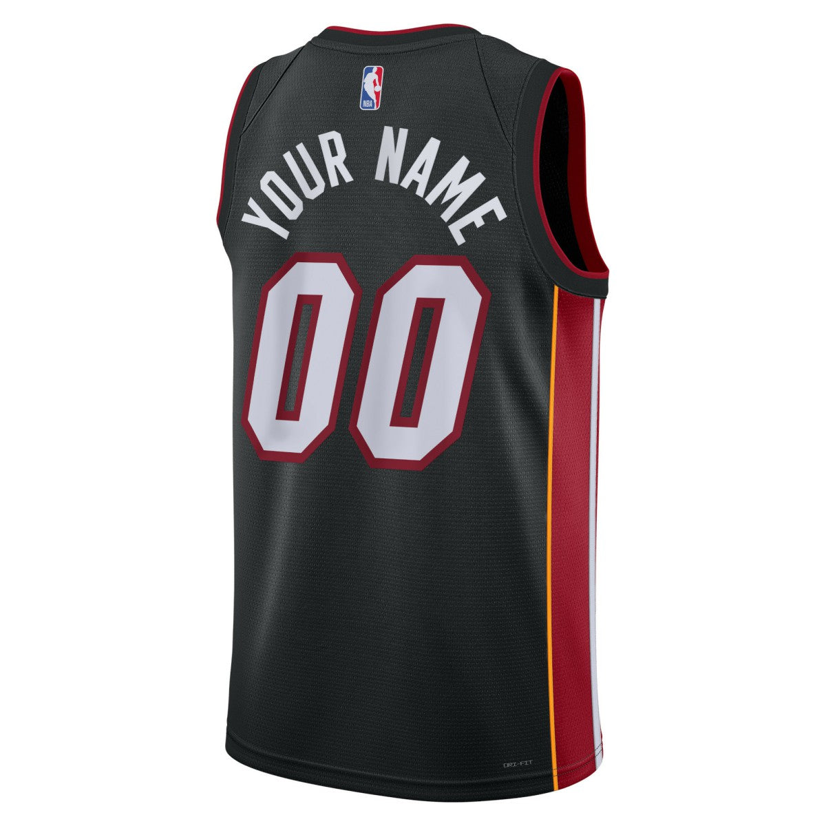 Miami Heat Unisex Swingman Custom Jersey Black Discount