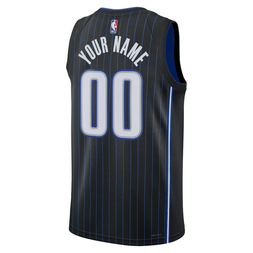 Orlando Magic Unisex Swingman Custom Jersey Black New