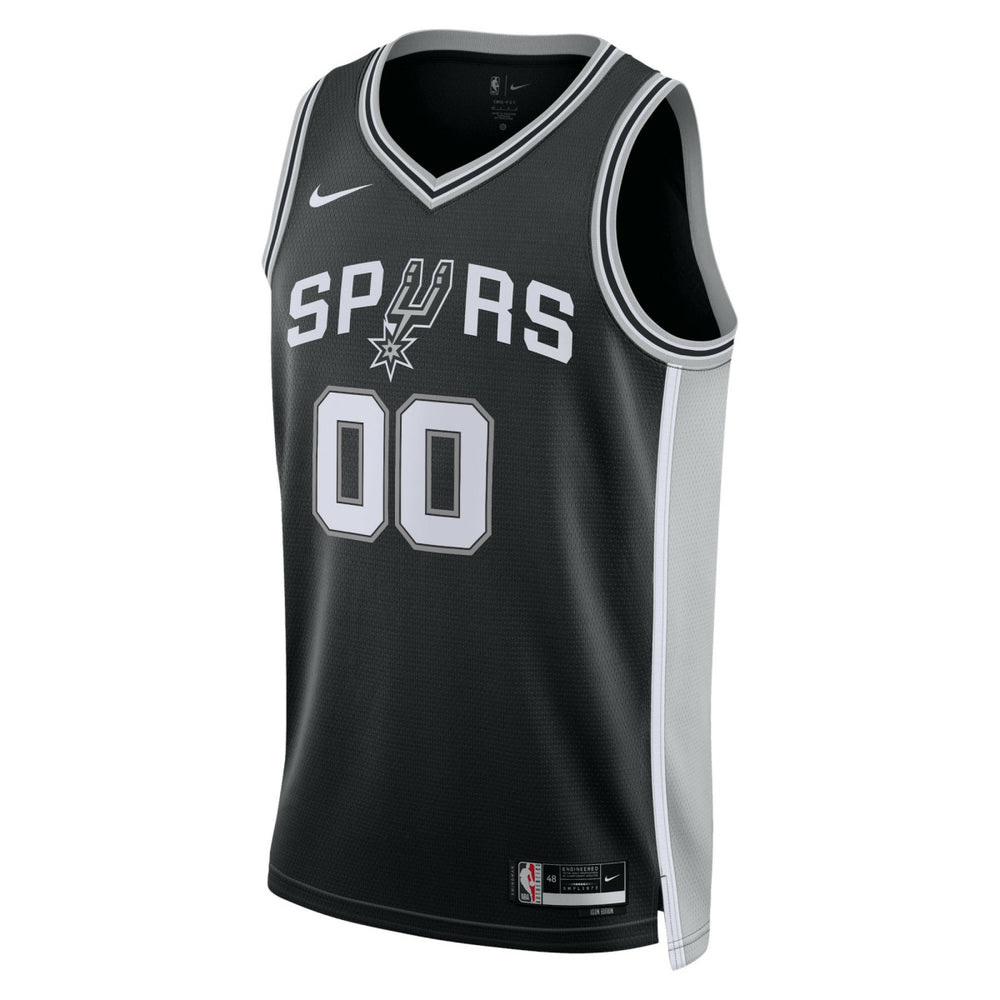 San Antonio Spurs Unisex Swingman Custom Jersey Black Online