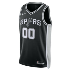 San Antonio Spurs Unisex Swingman Custom Jersey Black Online