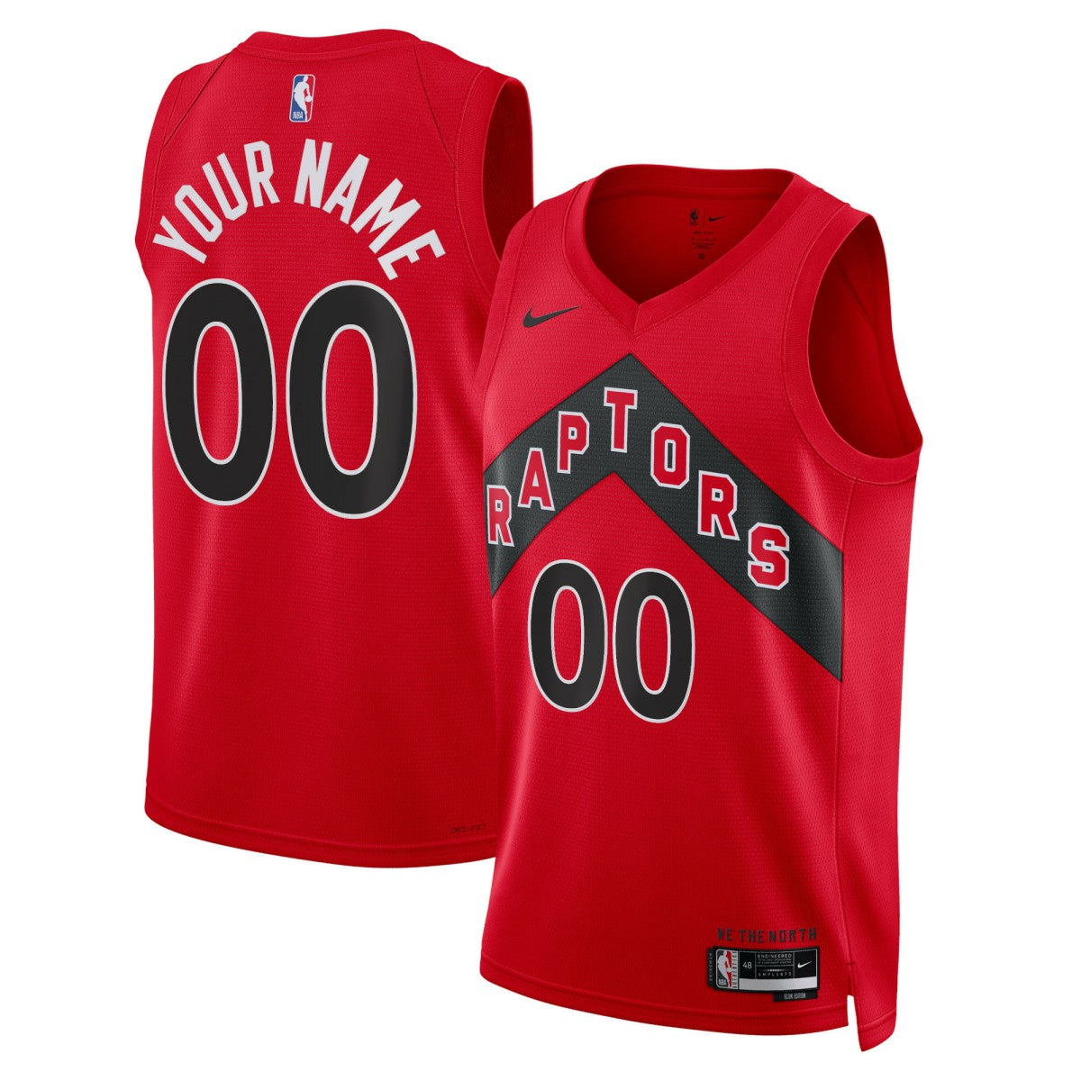 Toronto Raptors Unisex Swingman Custom Jersey Red Online
