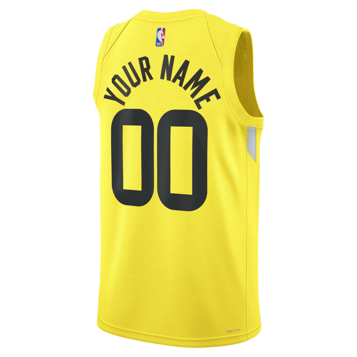Utah Jazz Unisex Swingman Custom Jersey Gold Online