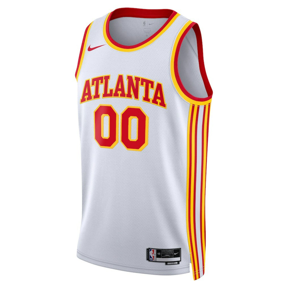 Atlanta Hawks Unisex Swingman Custom Jersey White Outlet