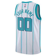 Charlotte Hornets Jordan Brand Unisex Swingman Custom Jersey White Outlet