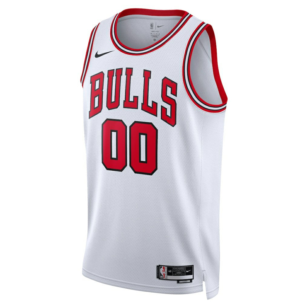 Chicago Bulls Unisex Swingman Custom Jersey White For Sale