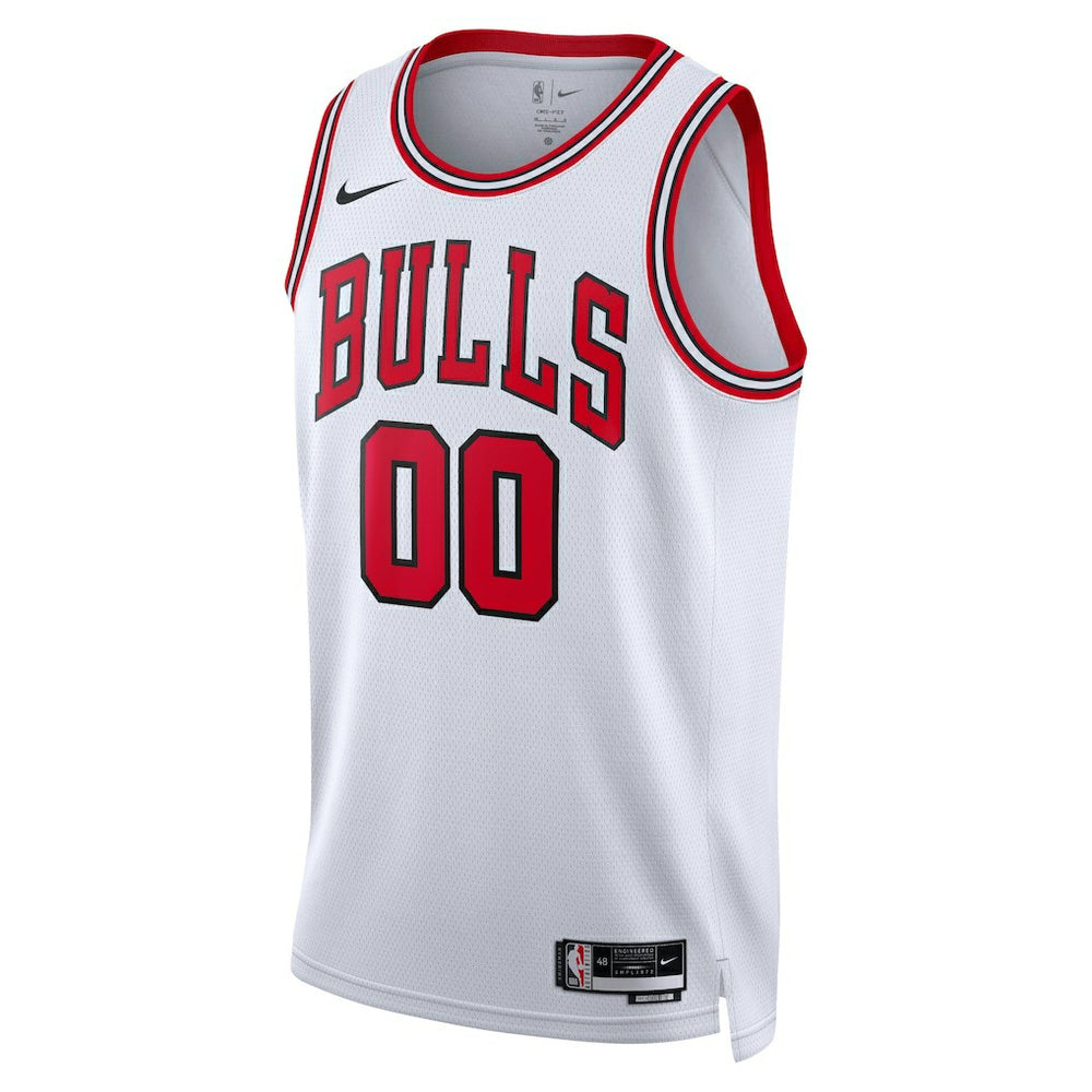 Chicago Bulls Unisex Swingman Custom Jersey White For Sale