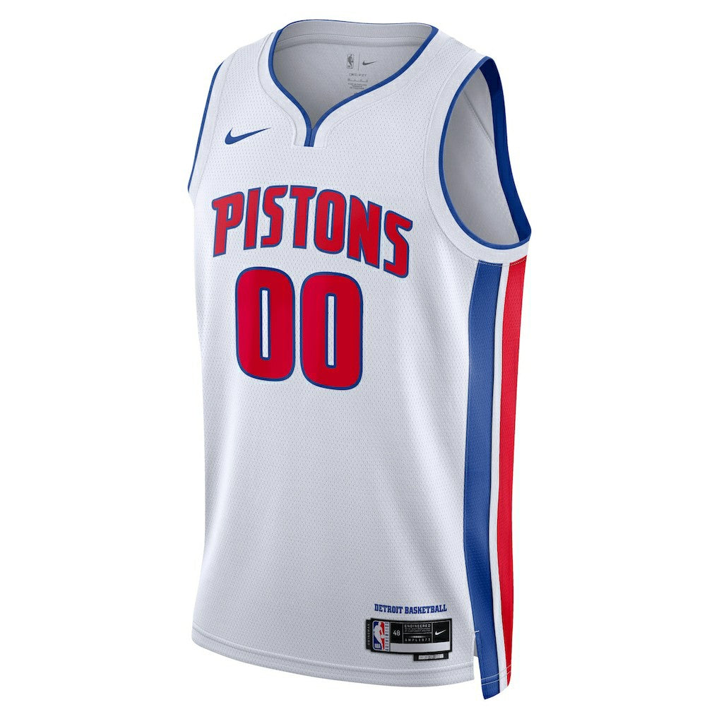 Detroit Pistons Unisex Swingman Custom Jersey White sale Outlet