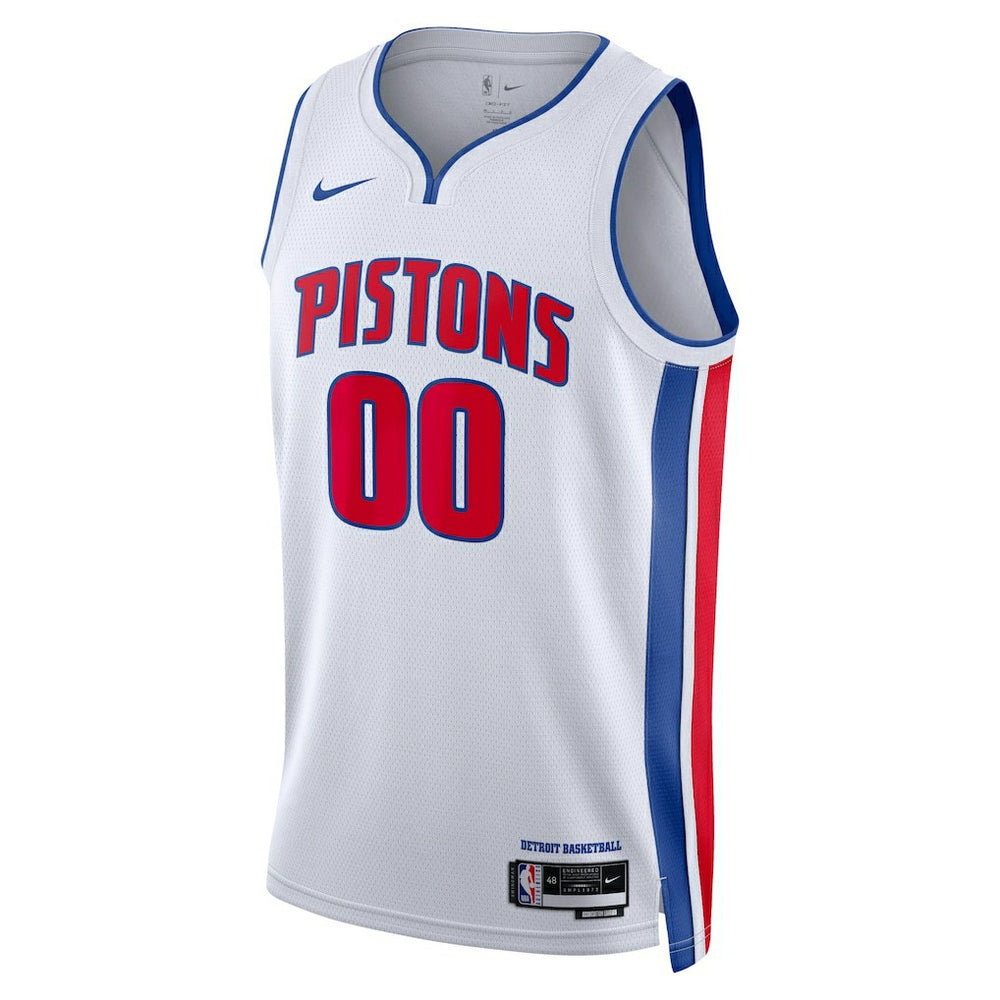 Detroit Pistons Unisex Swingman Custom Jersey White sale Outlet