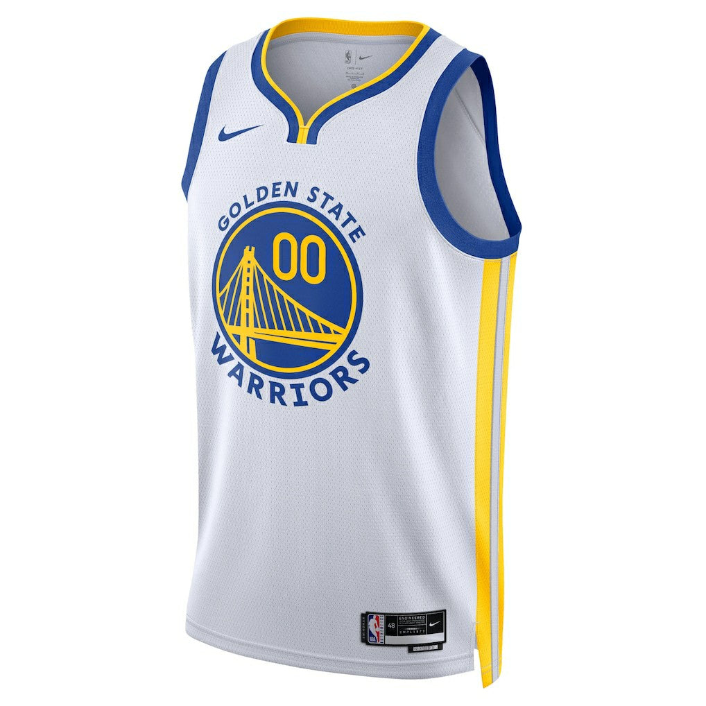 Golden State Warriors Unisex Swingman Custom Jersey White sale On Sale