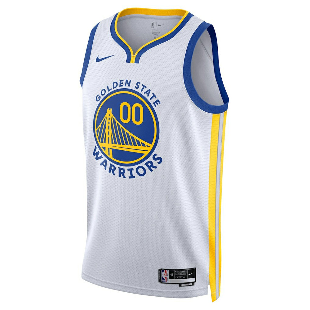 Golden State Warriors Unisex Swingman Custom Jersey White sale On Sale