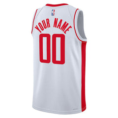 Houston Rockets Unisex Swingman Custom Jersey White On Sale