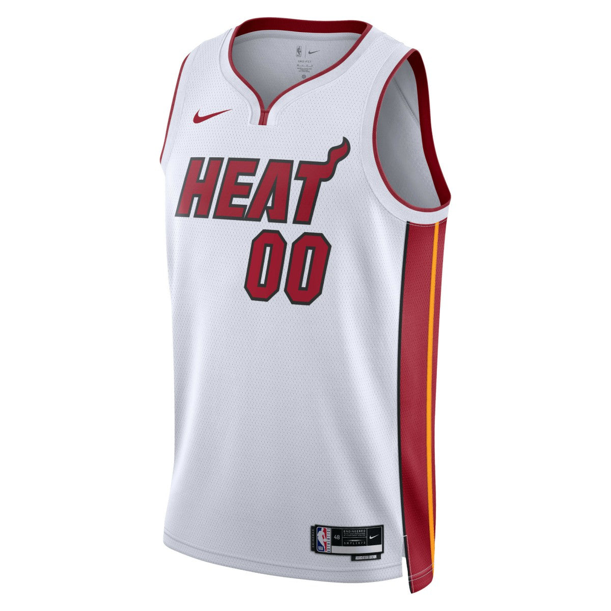 Miami Heat Unisex Swingman Custom Jersey White For Sale