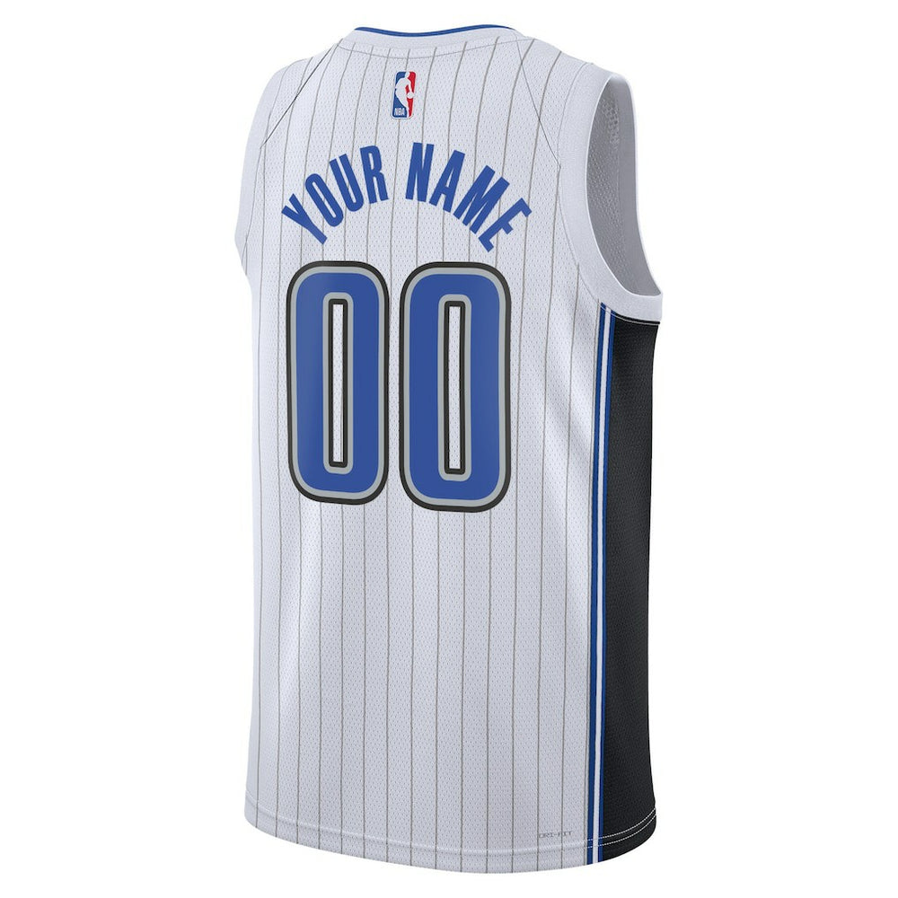 Orlando Magic Unisex Swingman Custom Jersey White For Sale