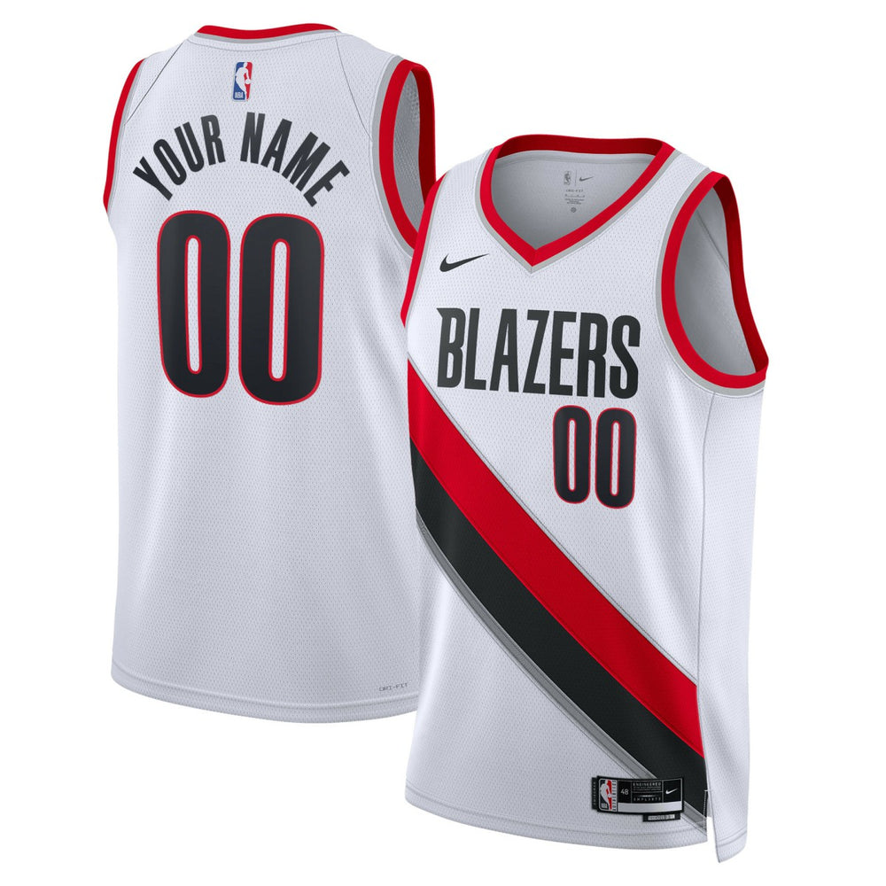 Portland Trail Blazers Unisex Swingman Custom Jersey White Online