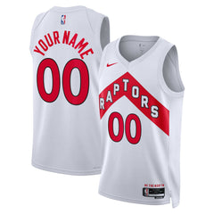 Toronto Raptors Unisex Swingman Custom Jersey White Outlet
