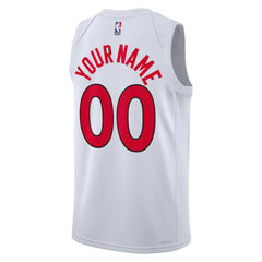 Toronto Raptors Unisex Swingman Custom Jersey White Outlet