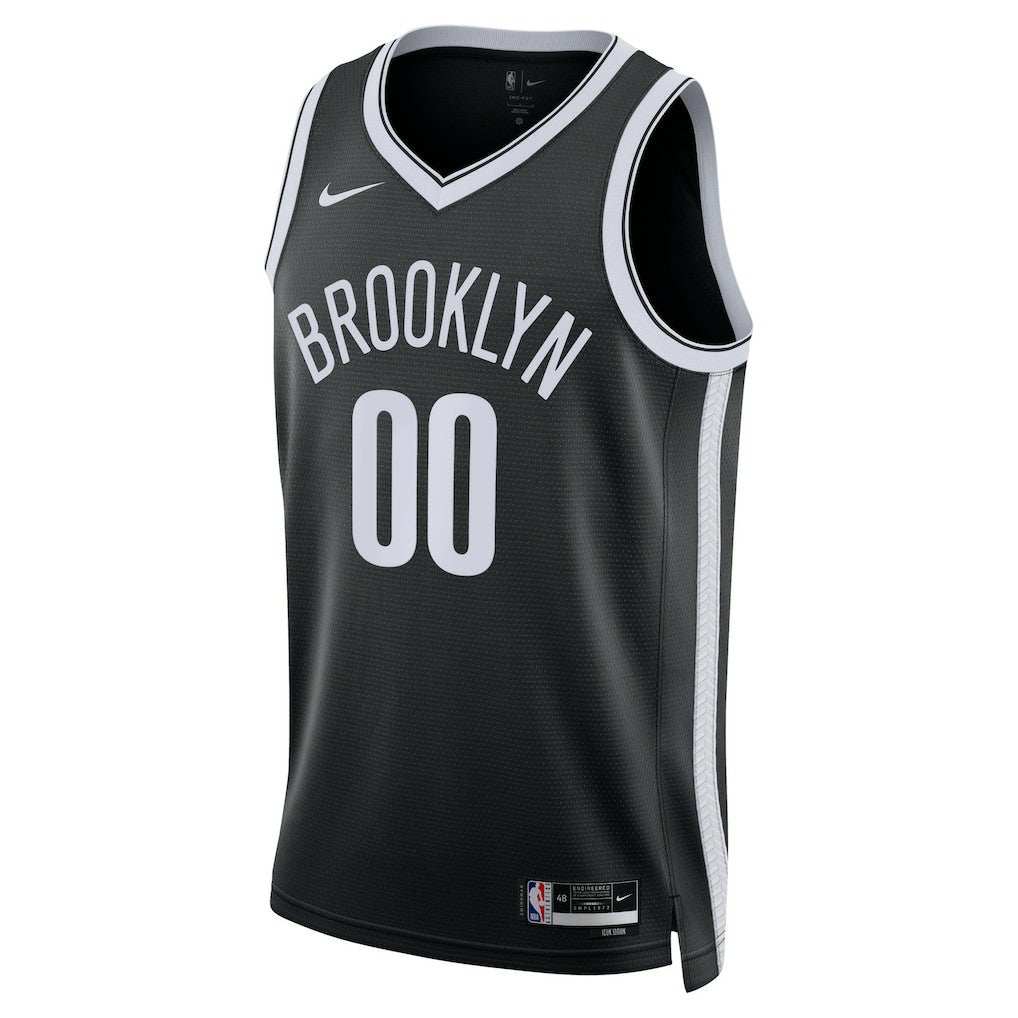 Brooklyn Nets Unisex Swingman Custom Jersey Black Online