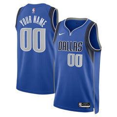 Dallas Mavericks Unisex Swingman Custom Jersey Blue sale On Sale