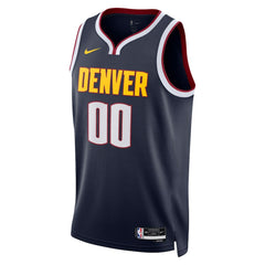 Denver Nuggets Unisex Swingman Custom Jersey Navy sale On Sale