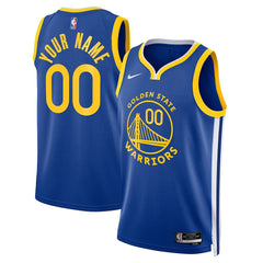 Golden State Warriors Unisex Swingman Custom Jersey Royal sale New